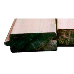 Palplanche en bois exotique - Azobé (largeur 18 cm x épaisseur 4,5cm)